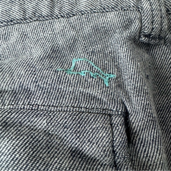 Tommy Bahama Men’s beach blue linen blend chambray shorts 7” inseam Sz 36 - Picture 5 of 7